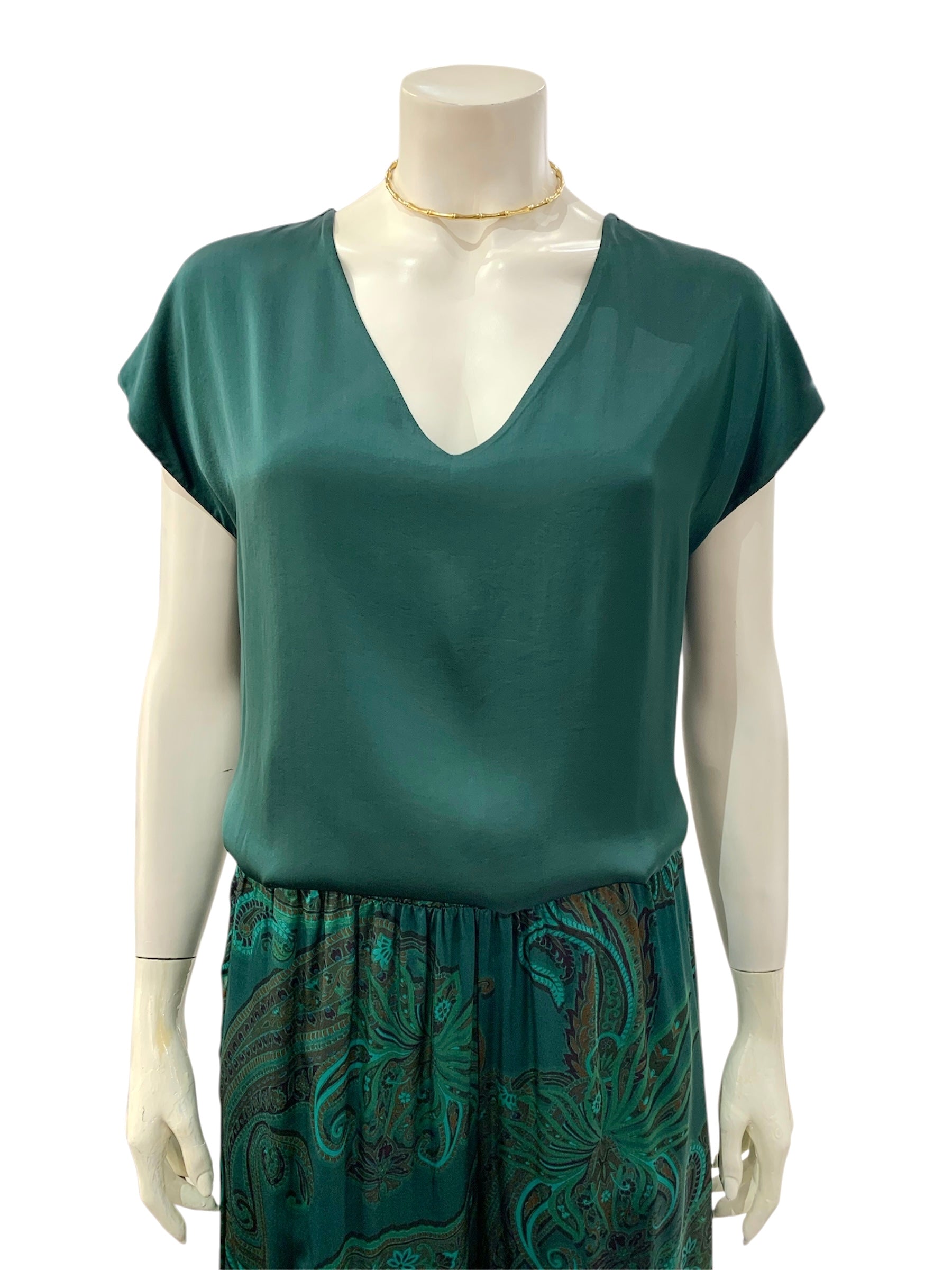 BLUSA A “V” VERDONE