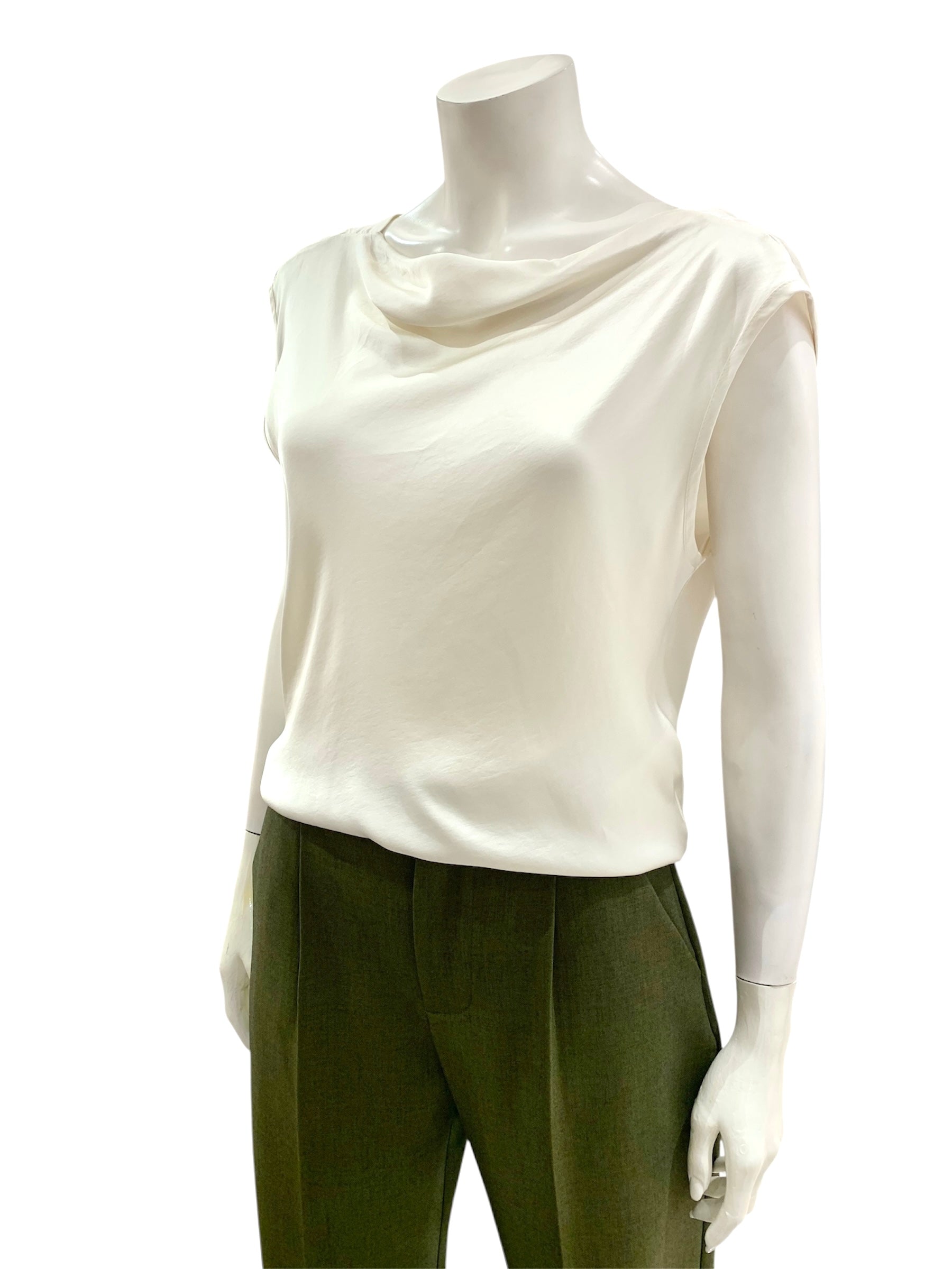 BLUSA SCIALLATA BURRO