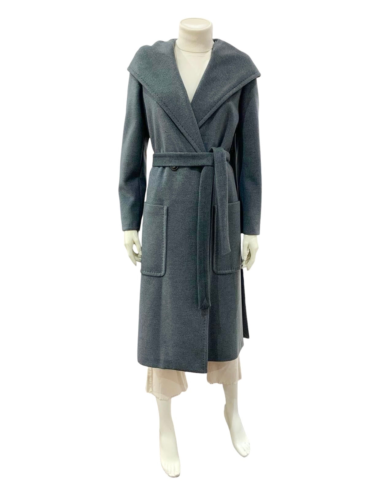 CAPPOTTO CAPPUCCIO GRIGIO