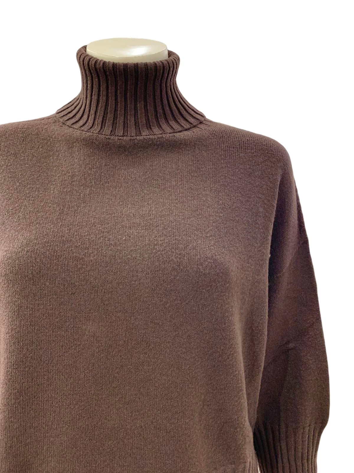 MAGLIA CANNETTATO MORO