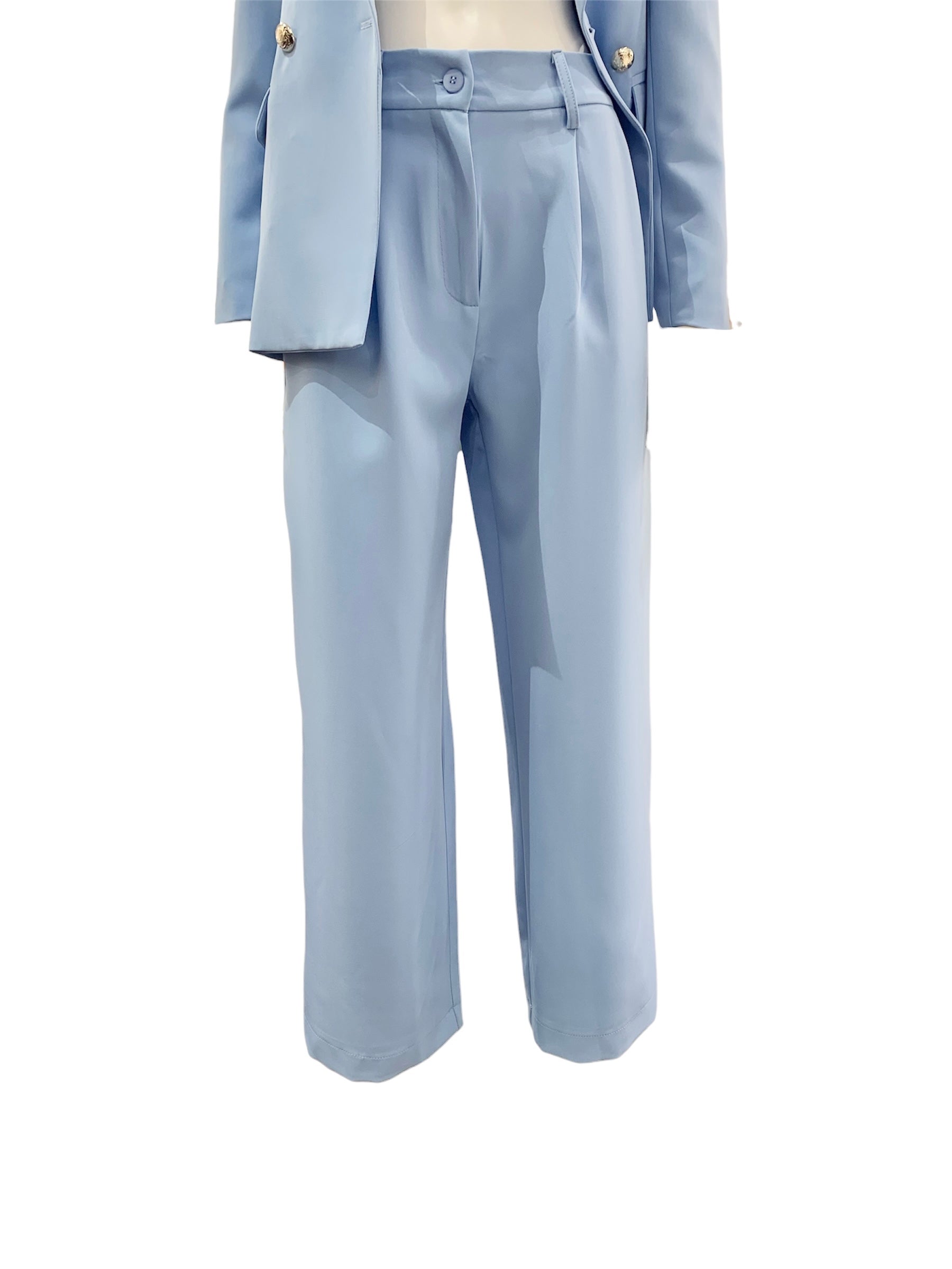TAILLEUR QUATTRO BOTTONI CELESTE