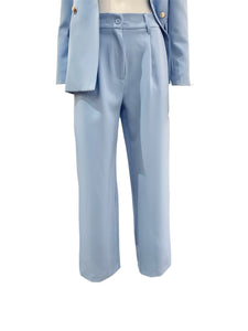 TAILLEUR QUATTRO BOTTONI CELESTE
