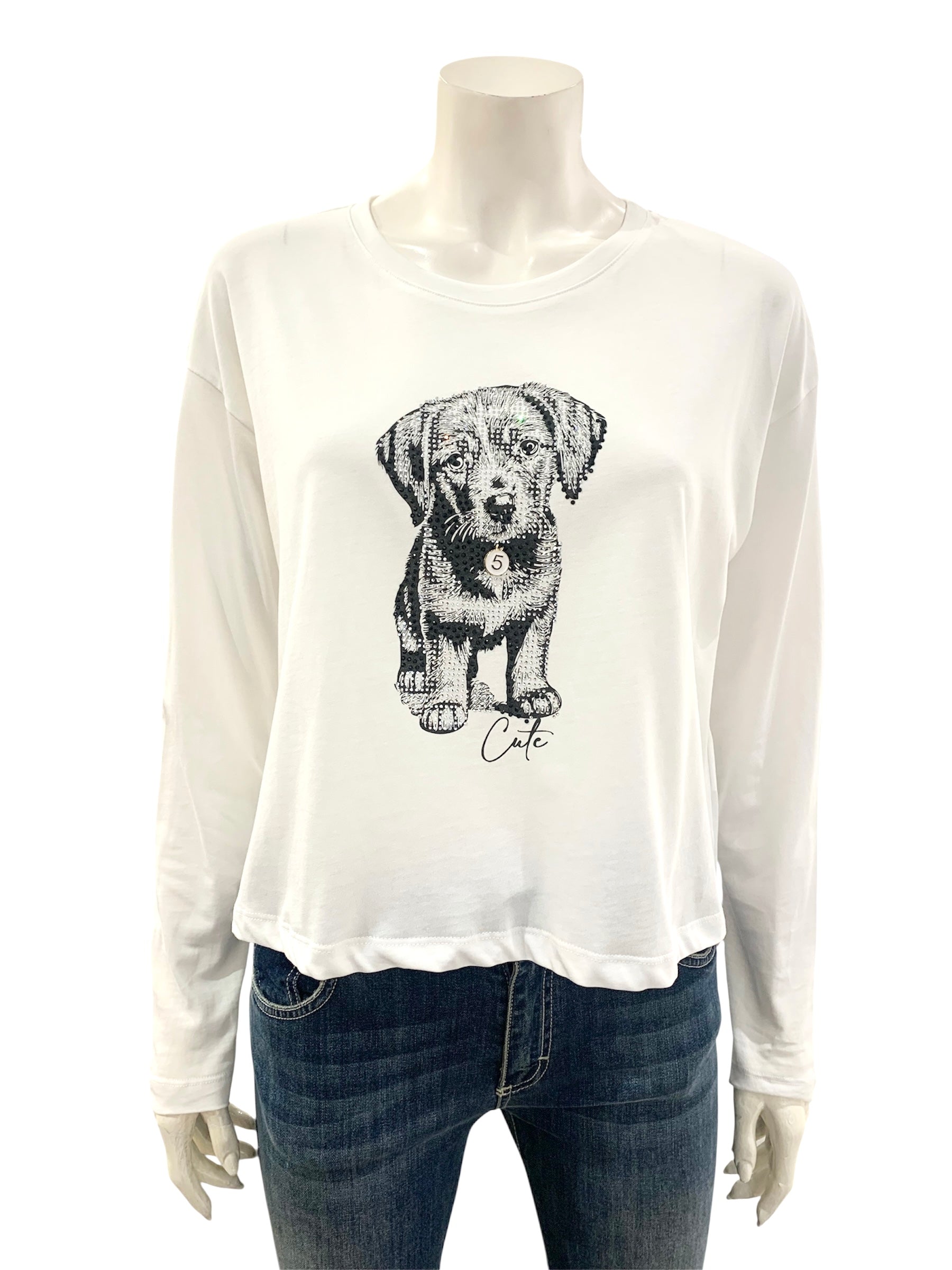 T-SHIRT CAGNOLINO