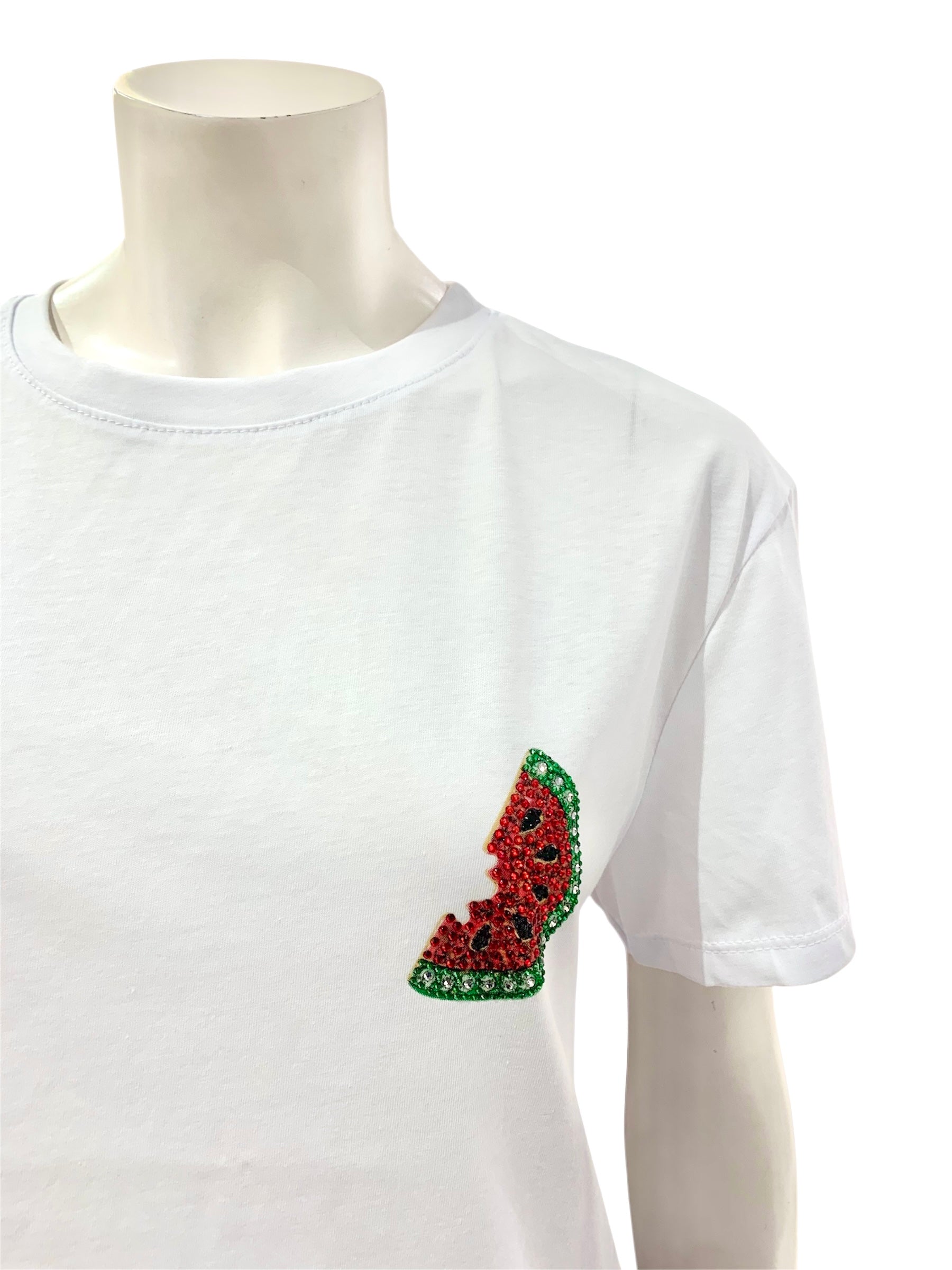 T-SHIRT ANGURIA BIANCA