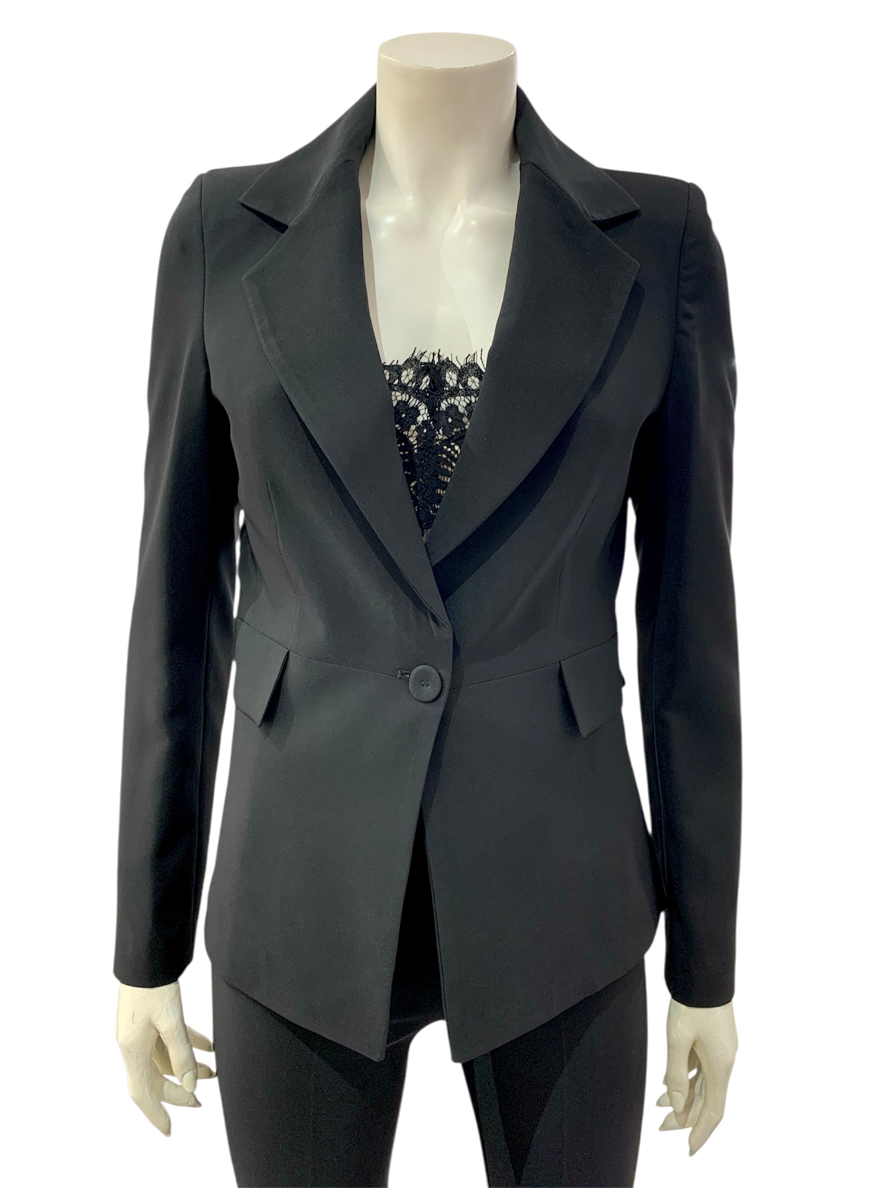 TAILLEUR UN BOTTONE NERO