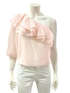 BLUSA MONOSPALLA ROSA