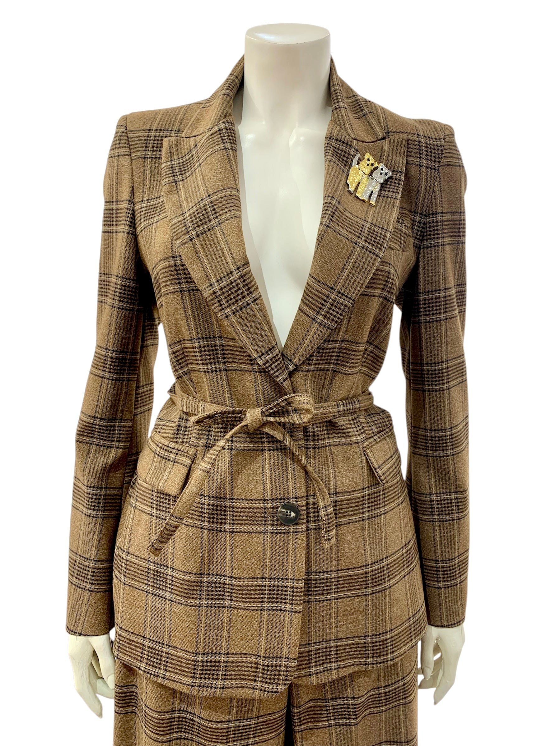 TAILLEUR QUADRI BISCOTTO