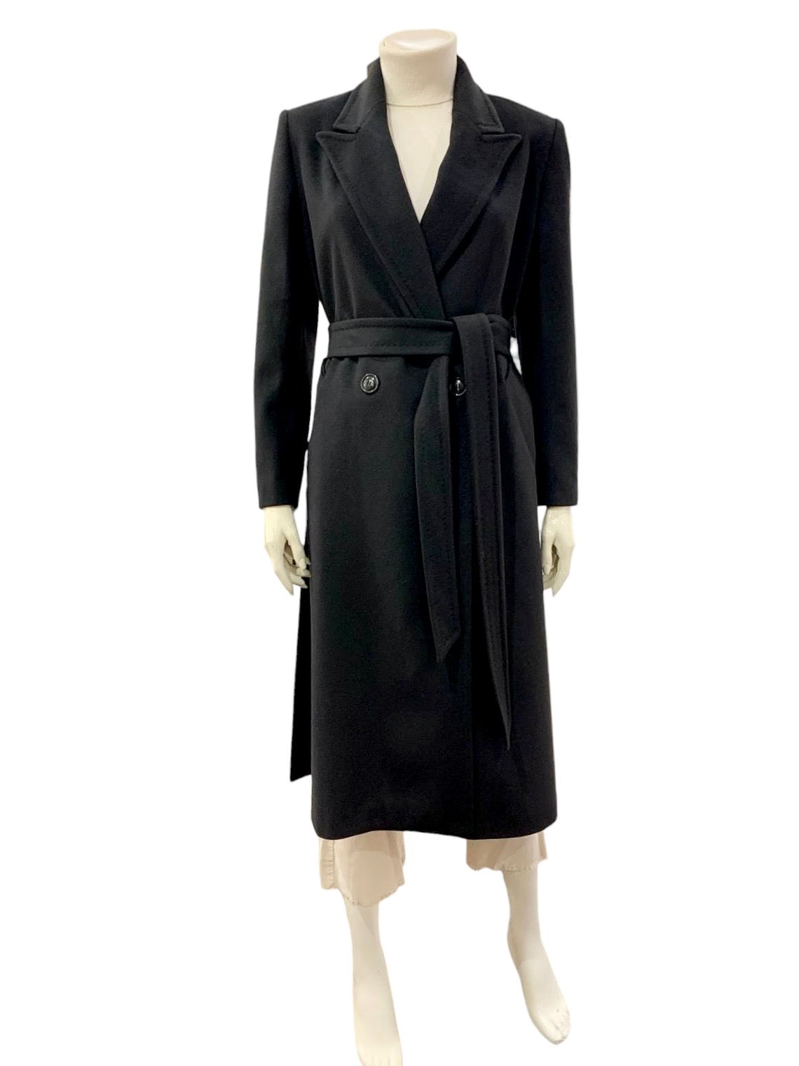 CAPPOTTO CINTURA NERO