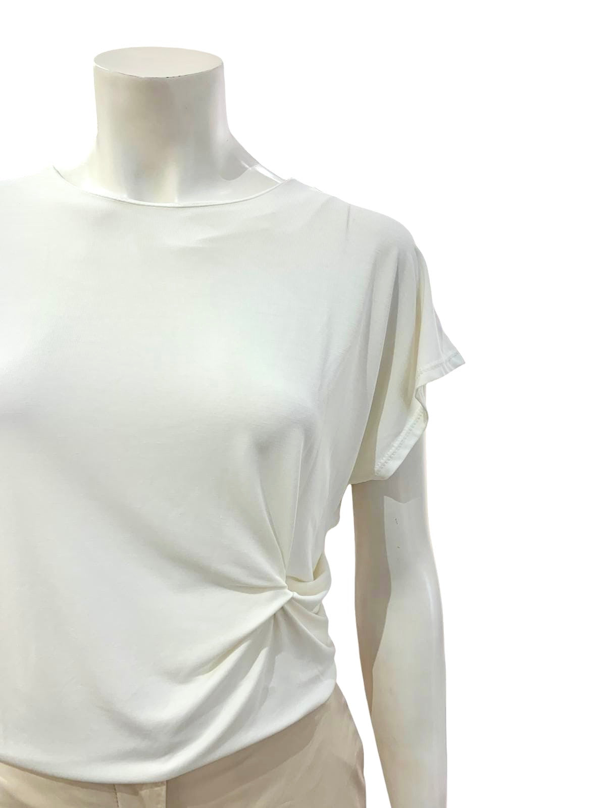 MAGLIA NODO BIANCA