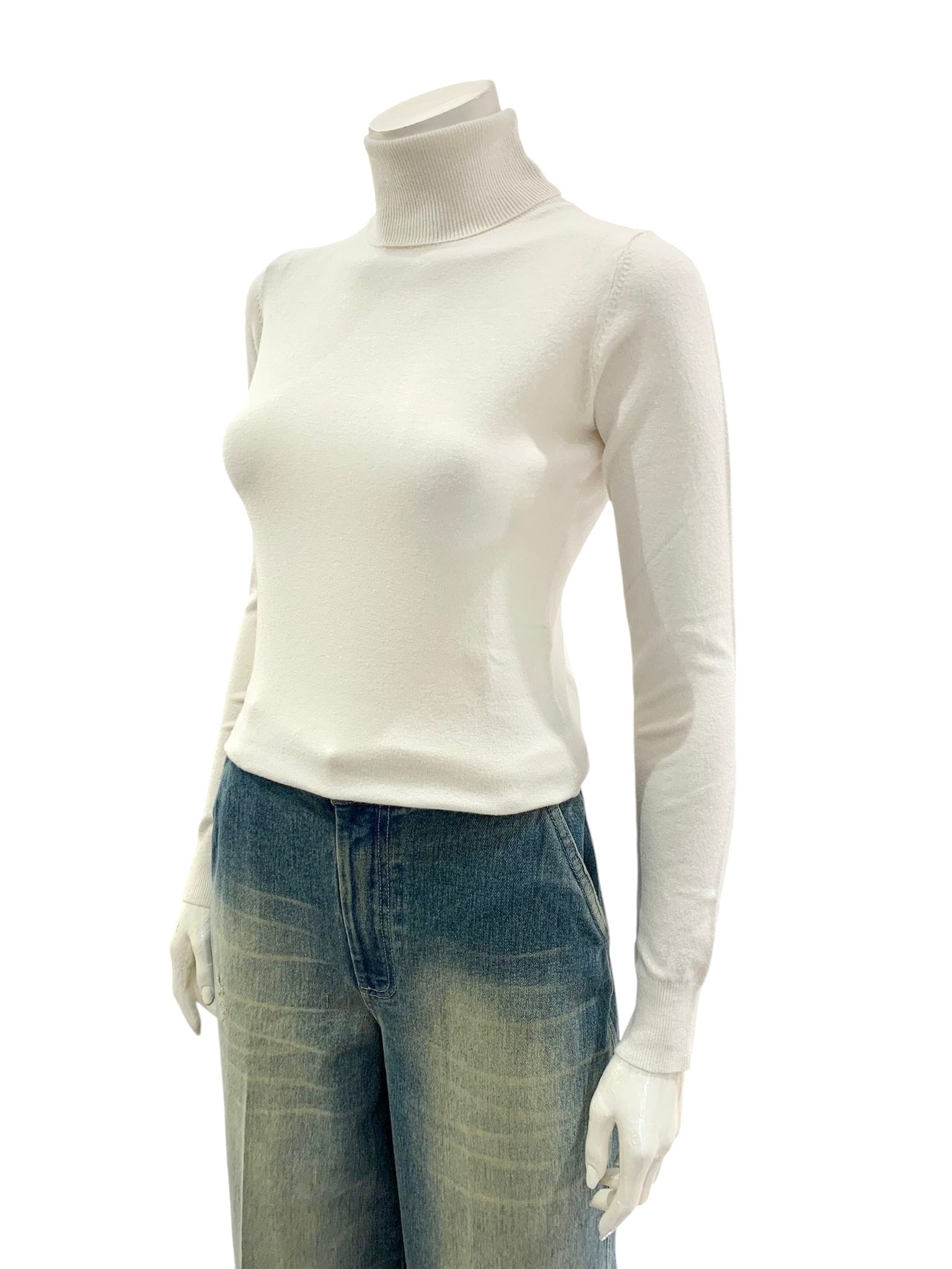 MAGLIA LUPETTO PANNA