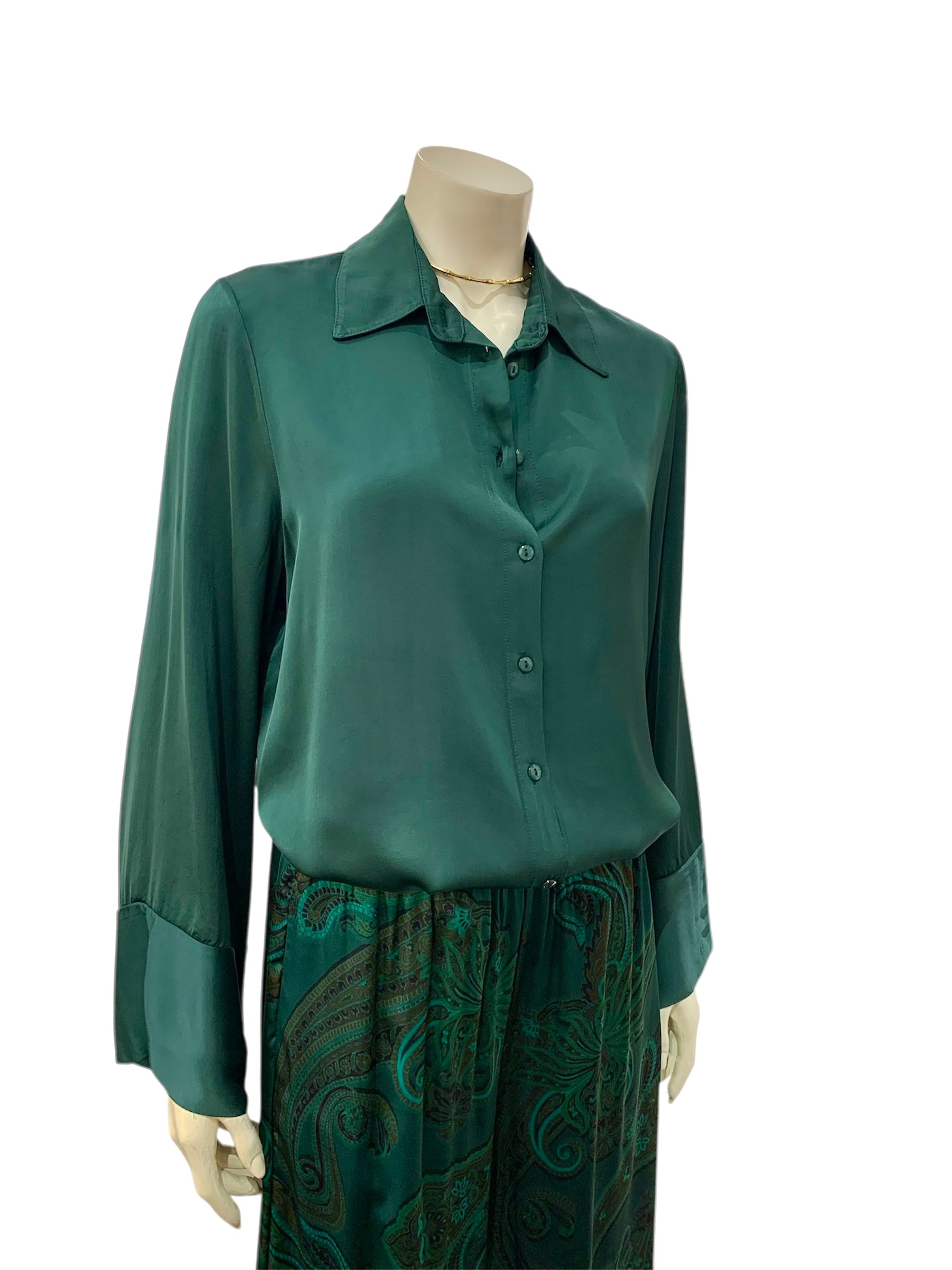 CAMICIA SATIN VERDONE