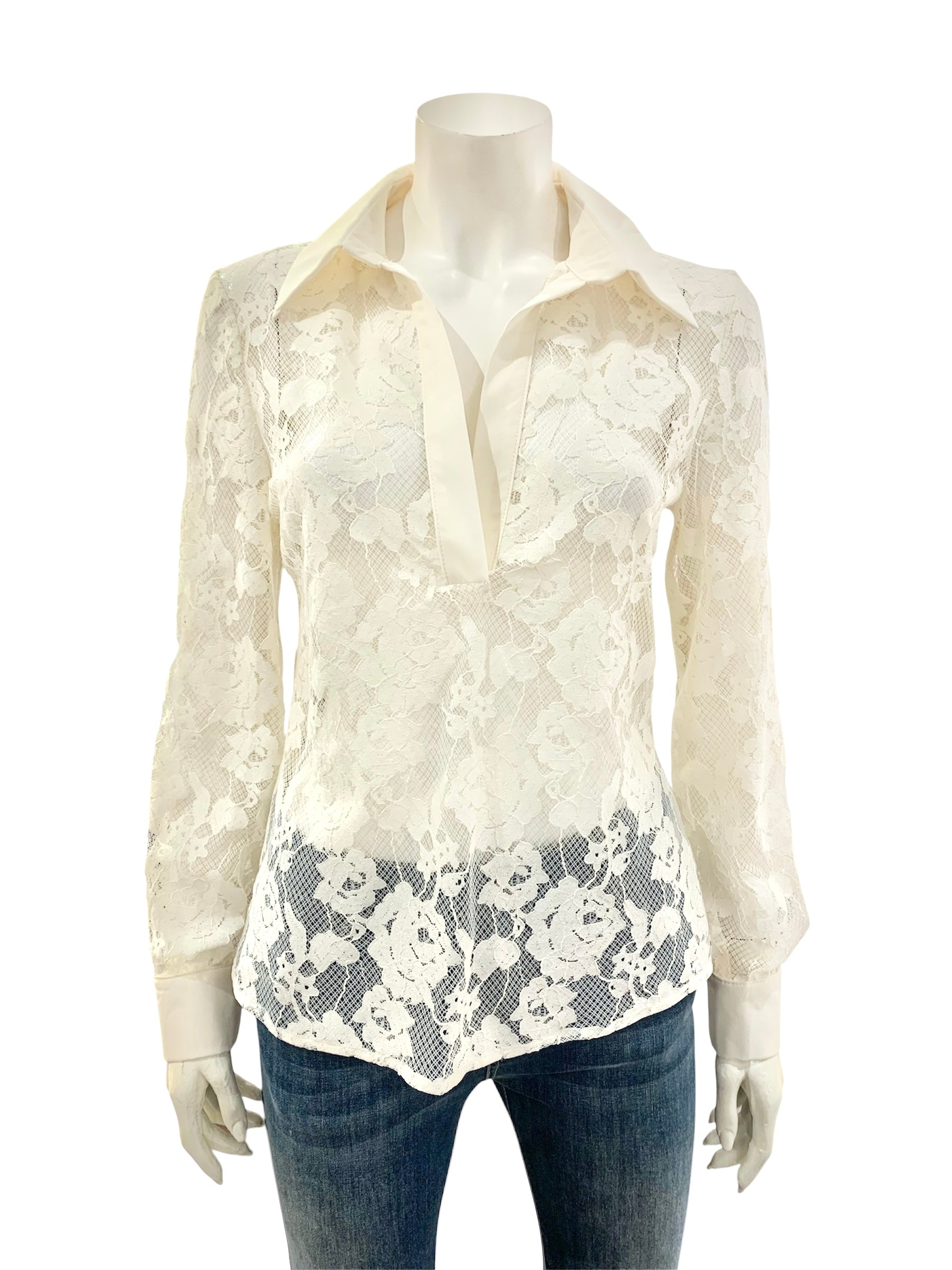 BLUSA PIZZO PANNA