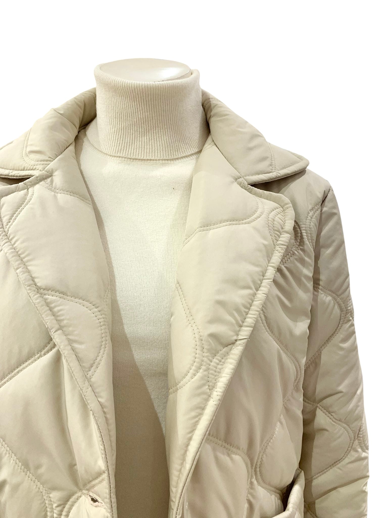 GIUBBINO TRAPUNTA CREMA