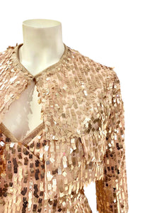 GIACCHINO PAILLETTES NUDE