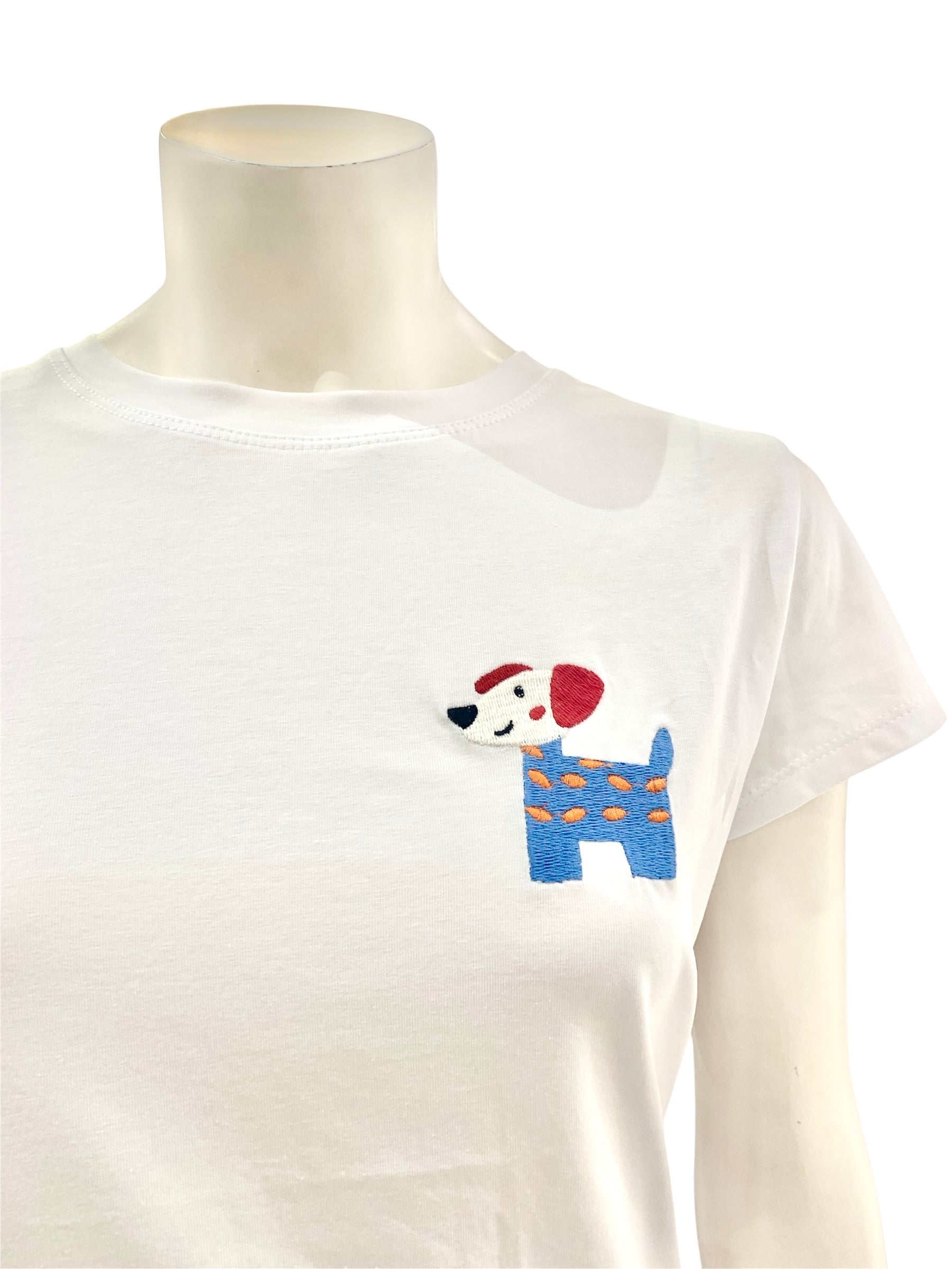 T-SHIRT DOG BIANCA