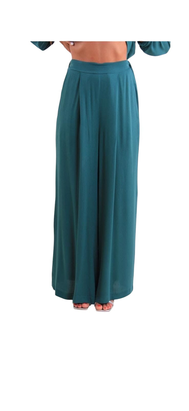 COMPLETO CREPE VERDE