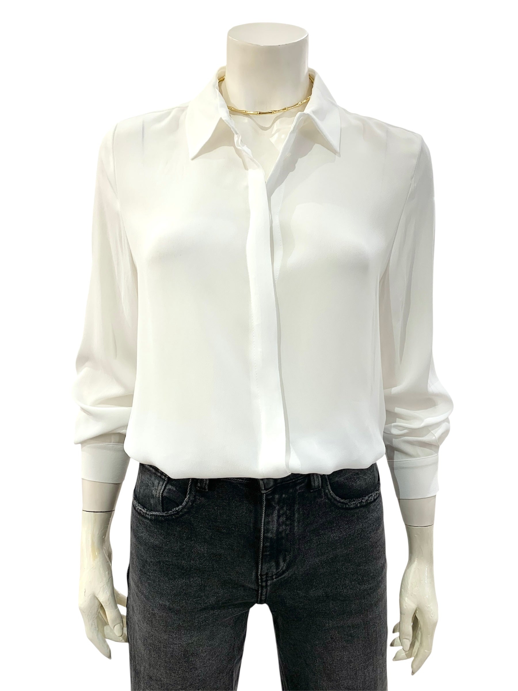 CAMICIA CREPE BIANCA