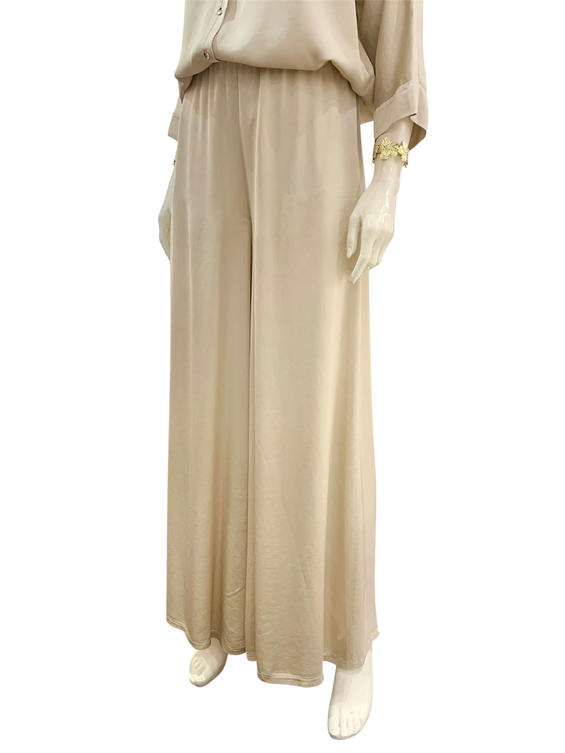 PANTALONE SATIN LANA