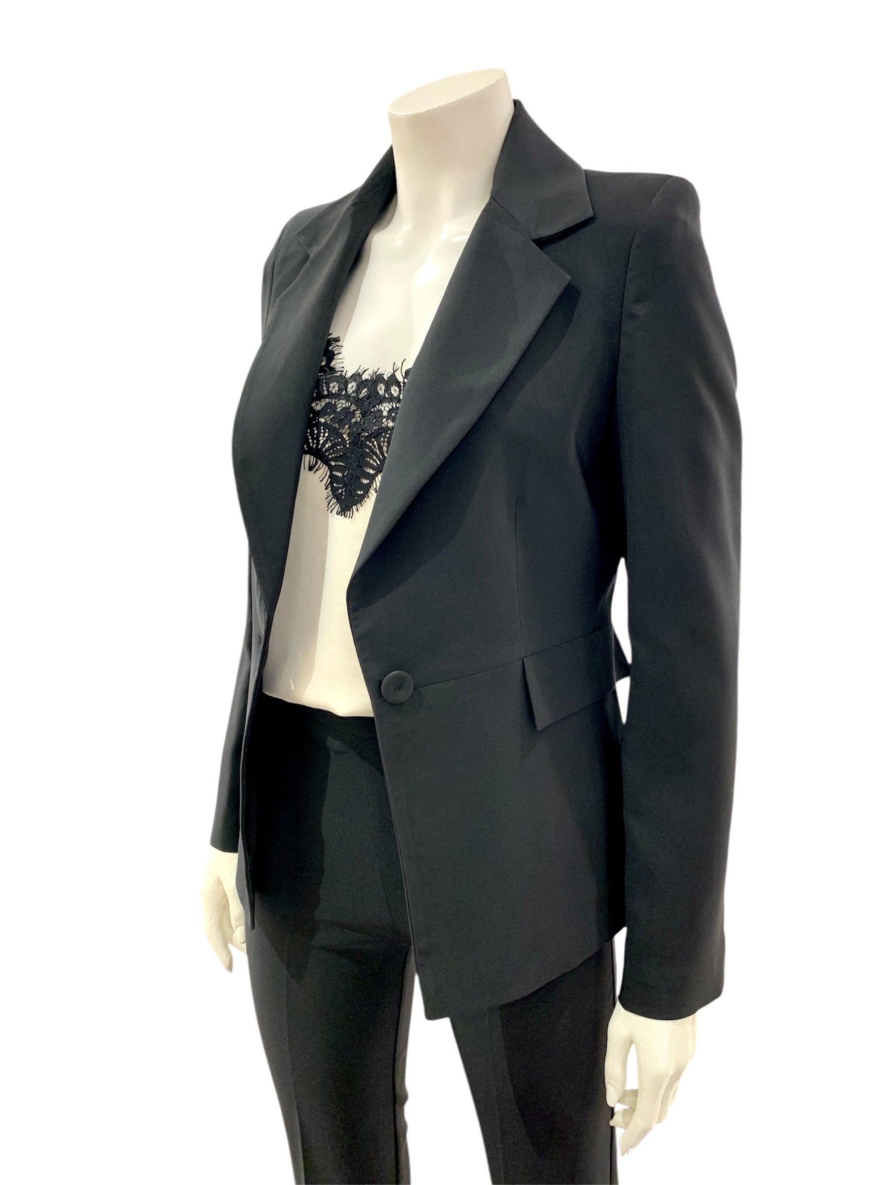 TAILLEUR UN BOTTONE NERO