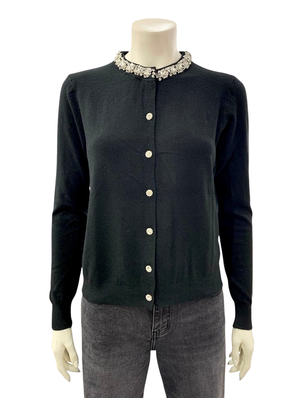 CARDIGAN PIETRE NERO