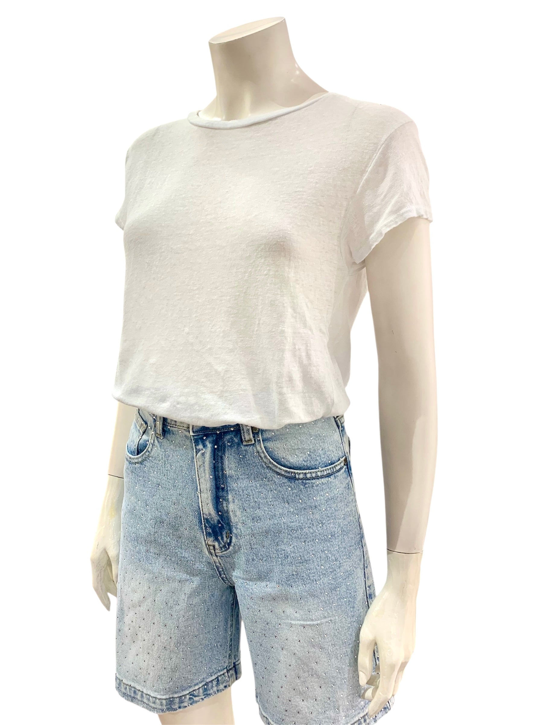 T-SHIRT SEMPLICE BIANCA