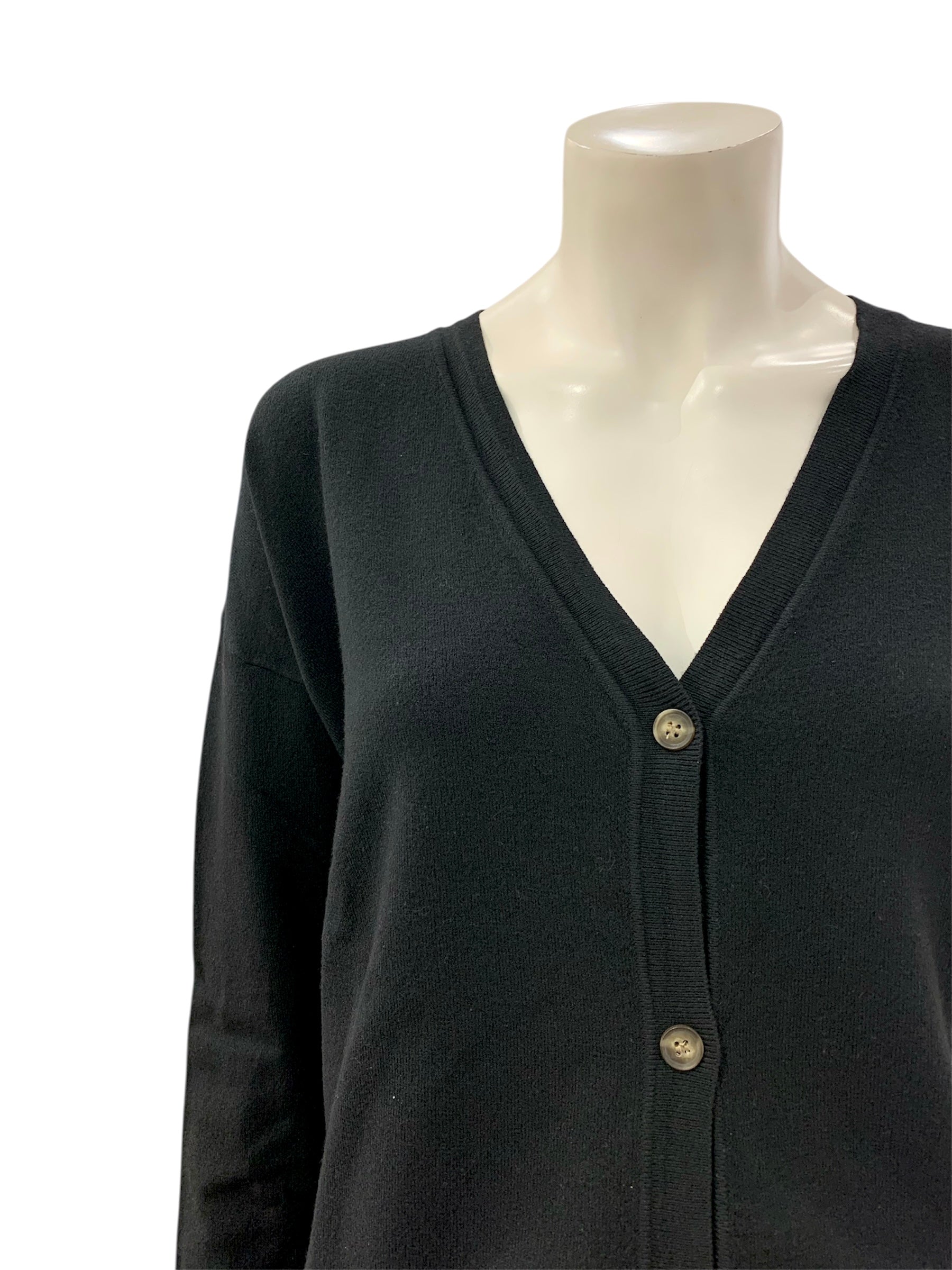 CARDIGAN SEMPLICE NERO