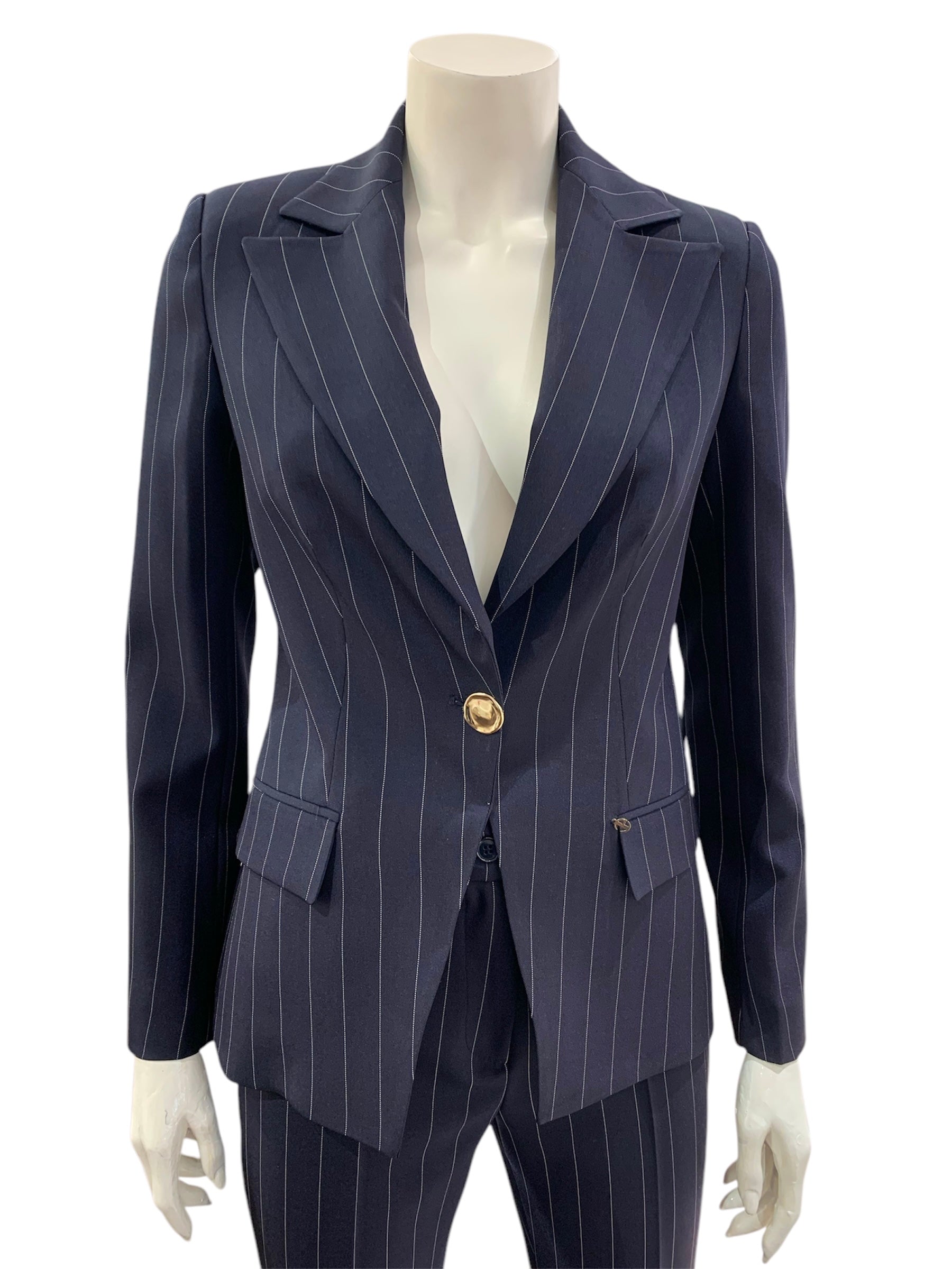 TAILLEUR GESSATO BLU NOTTE
