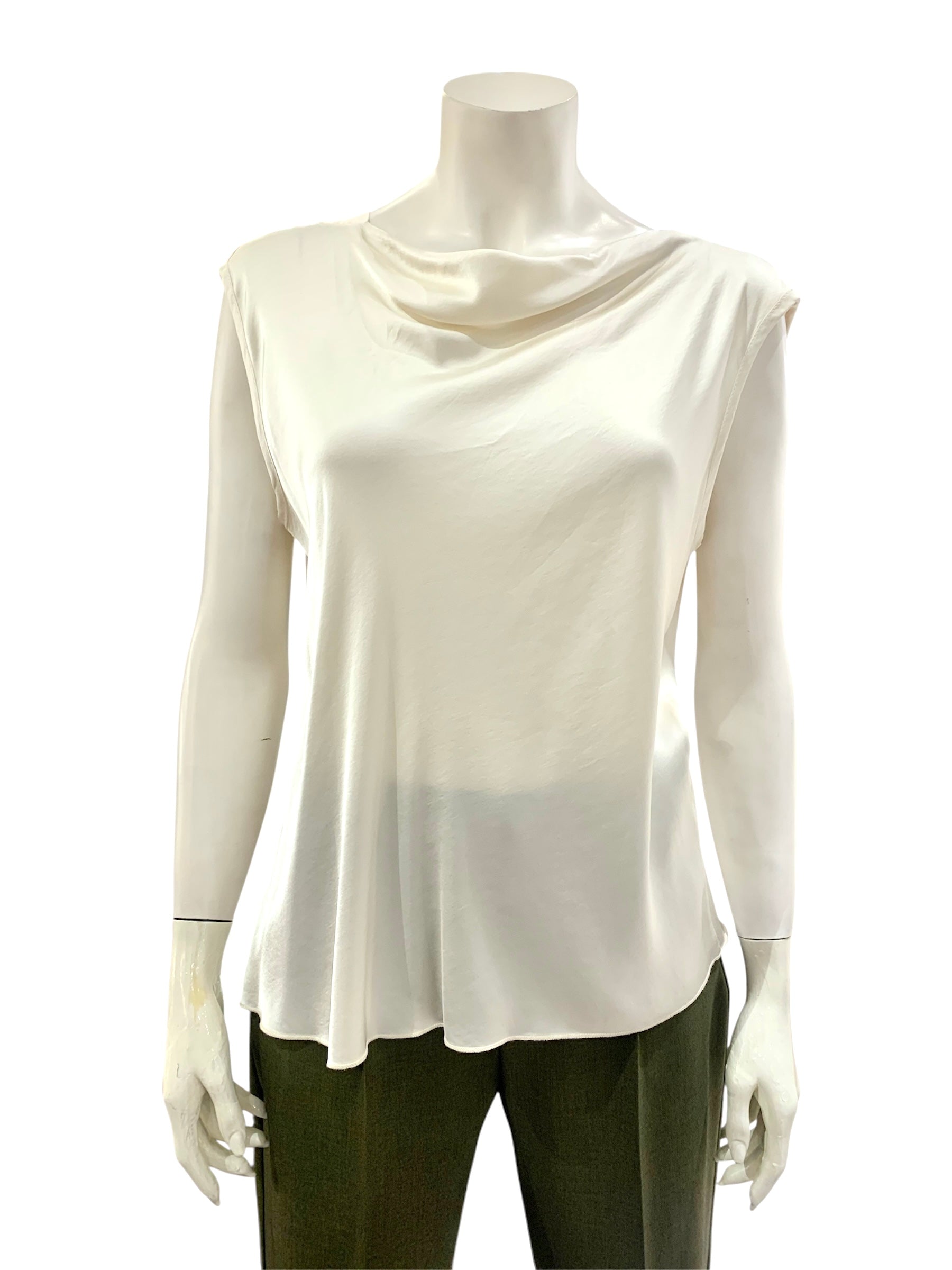 BLUSA SCIALLATA BURRO