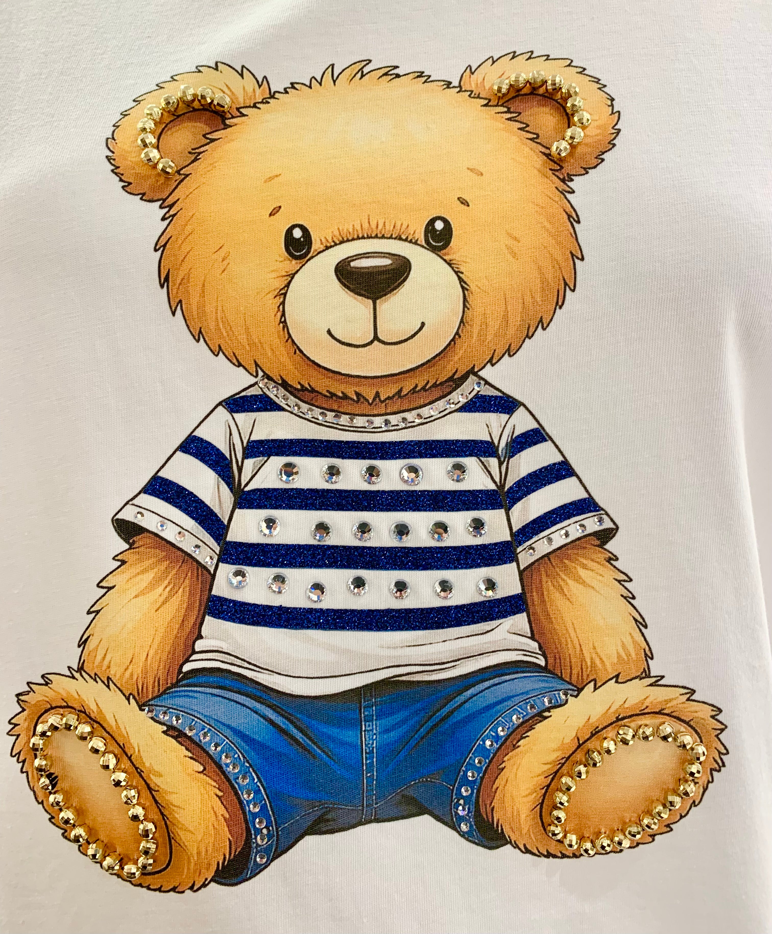 T-SHIRT ORSETTO BIANCA