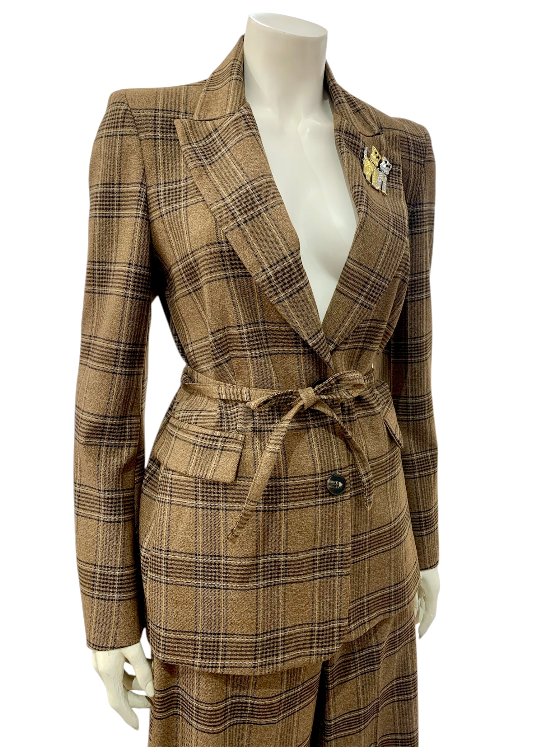 TAILLEUR QUADRI BISCOTTO