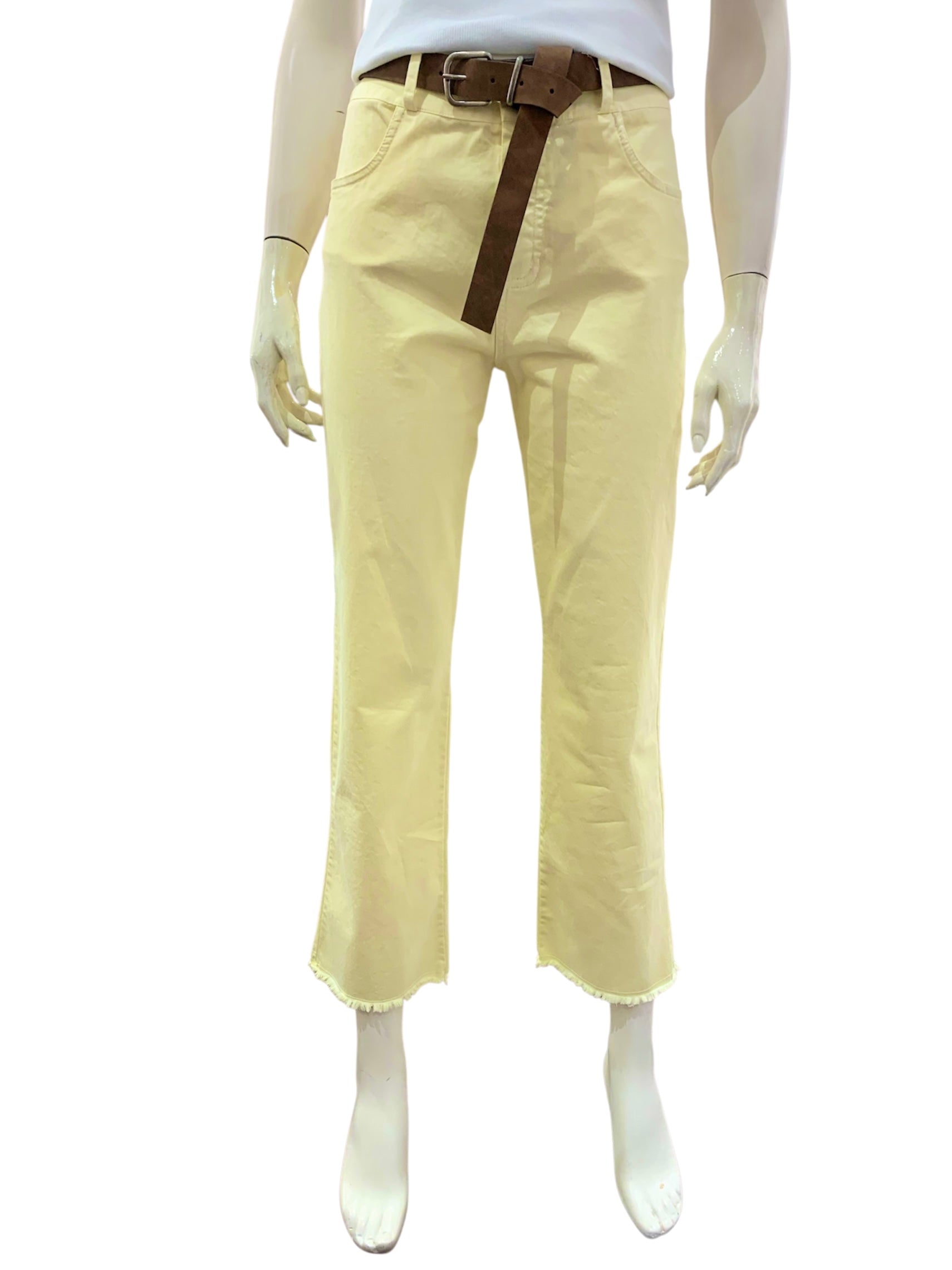 PANTALONE 5TASCHE GIALLO