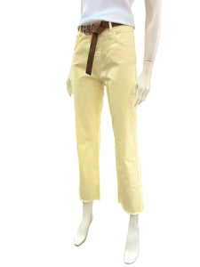PANTALONE 5TASCHE GIALLO