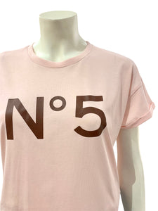 T-SHIRT N5 ROSA MORO