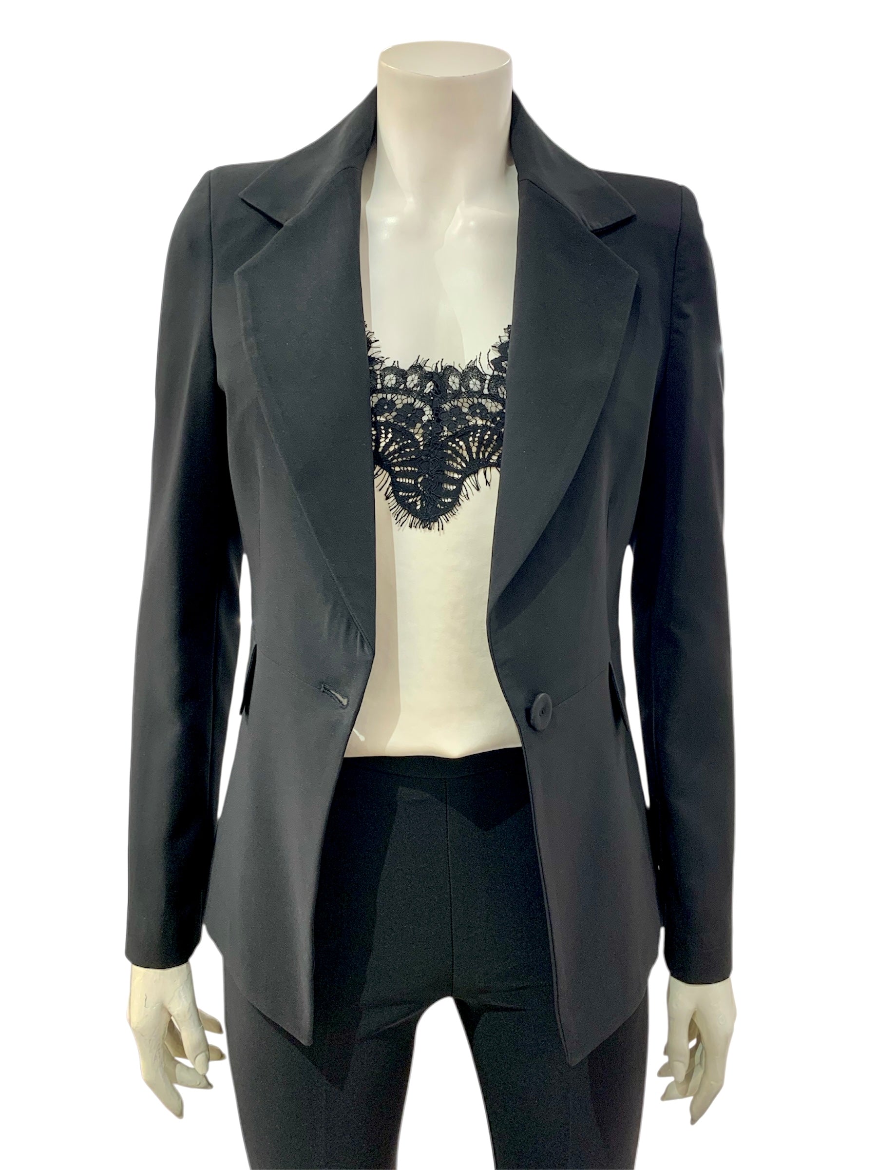 TAILLEUR UN BOTTONE NERO