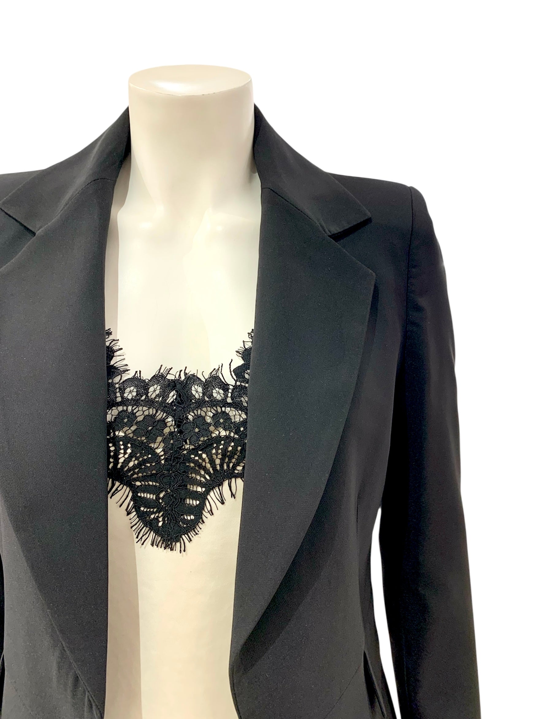 TAILLEUR UN BOTTONE NERO