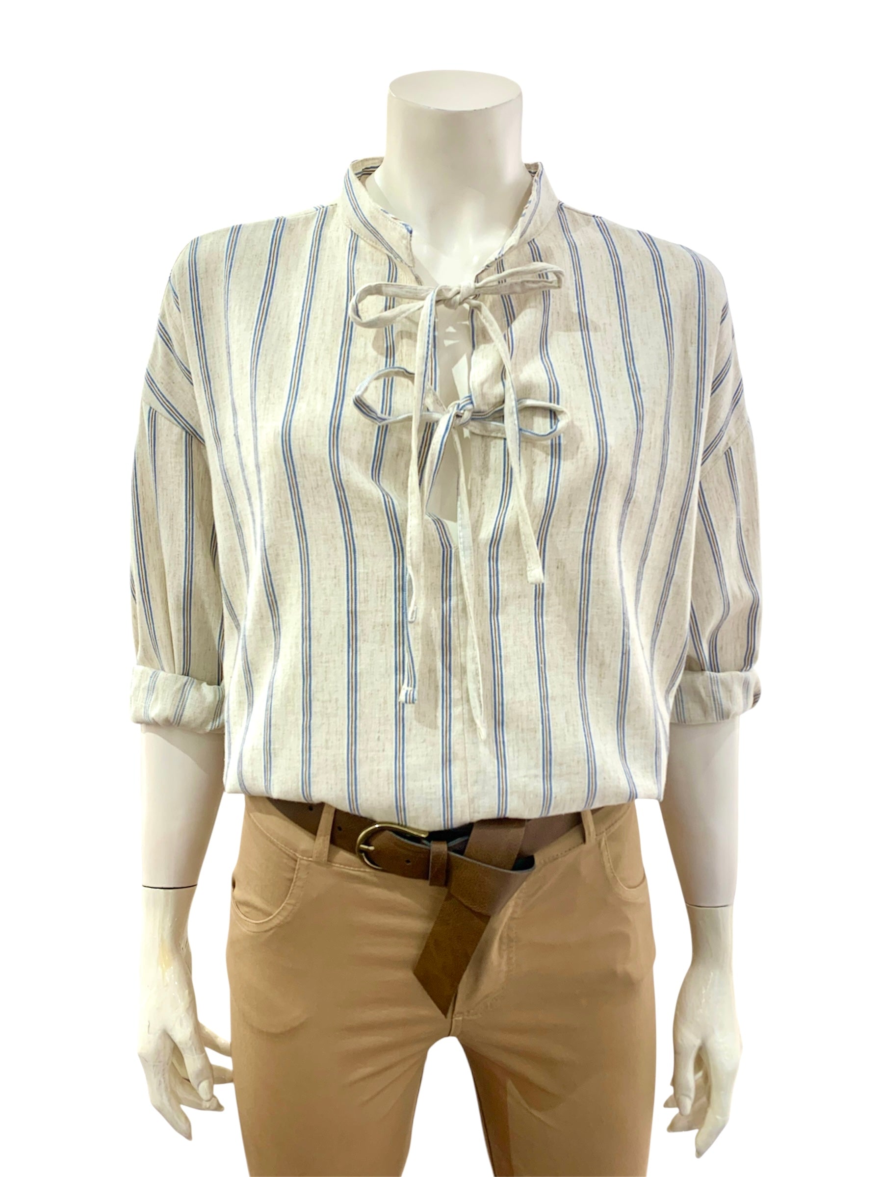 CAMICIA FIOCCHI BEIGE