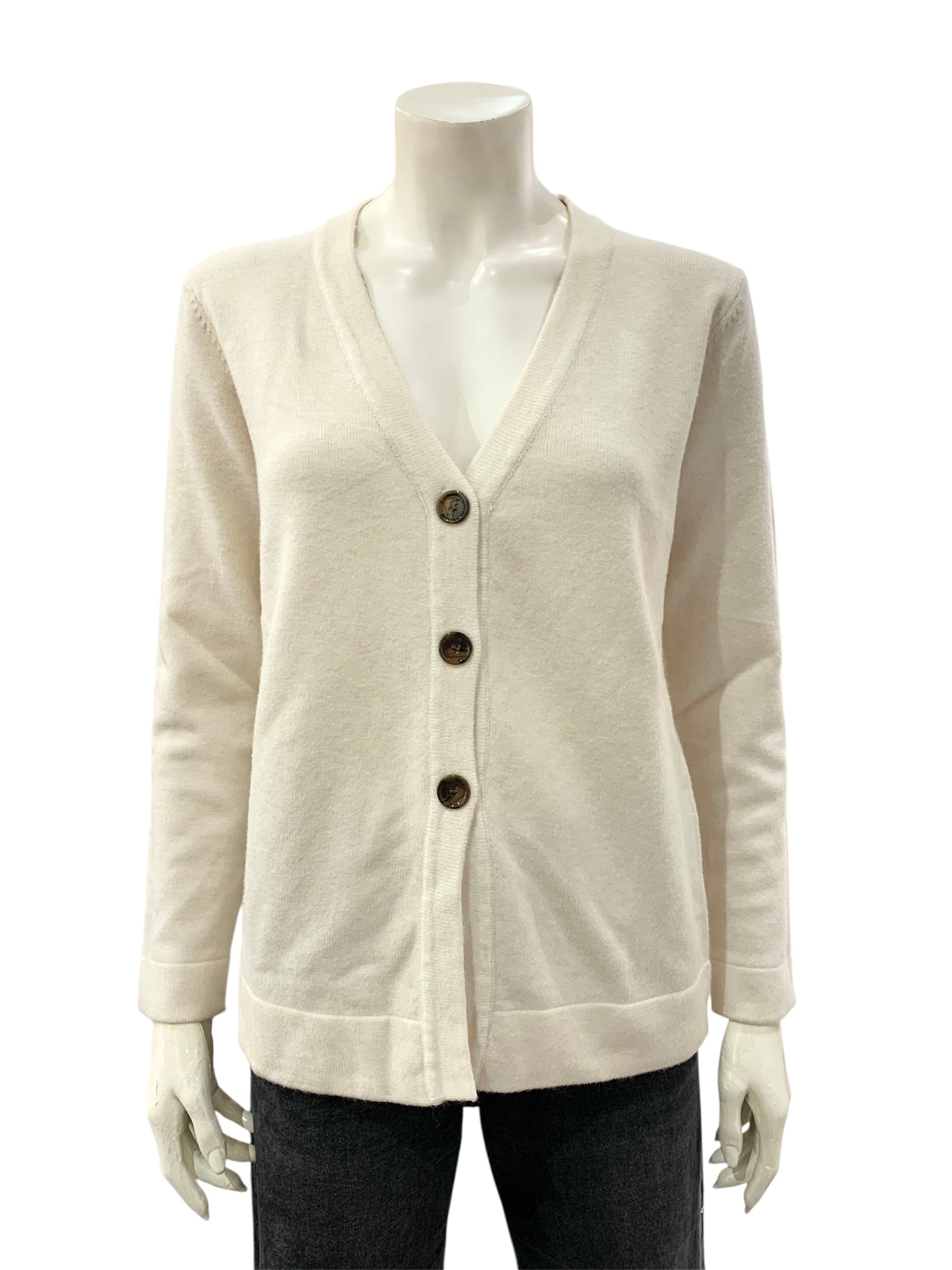 CARDIGAN BOTTONI NATURALE