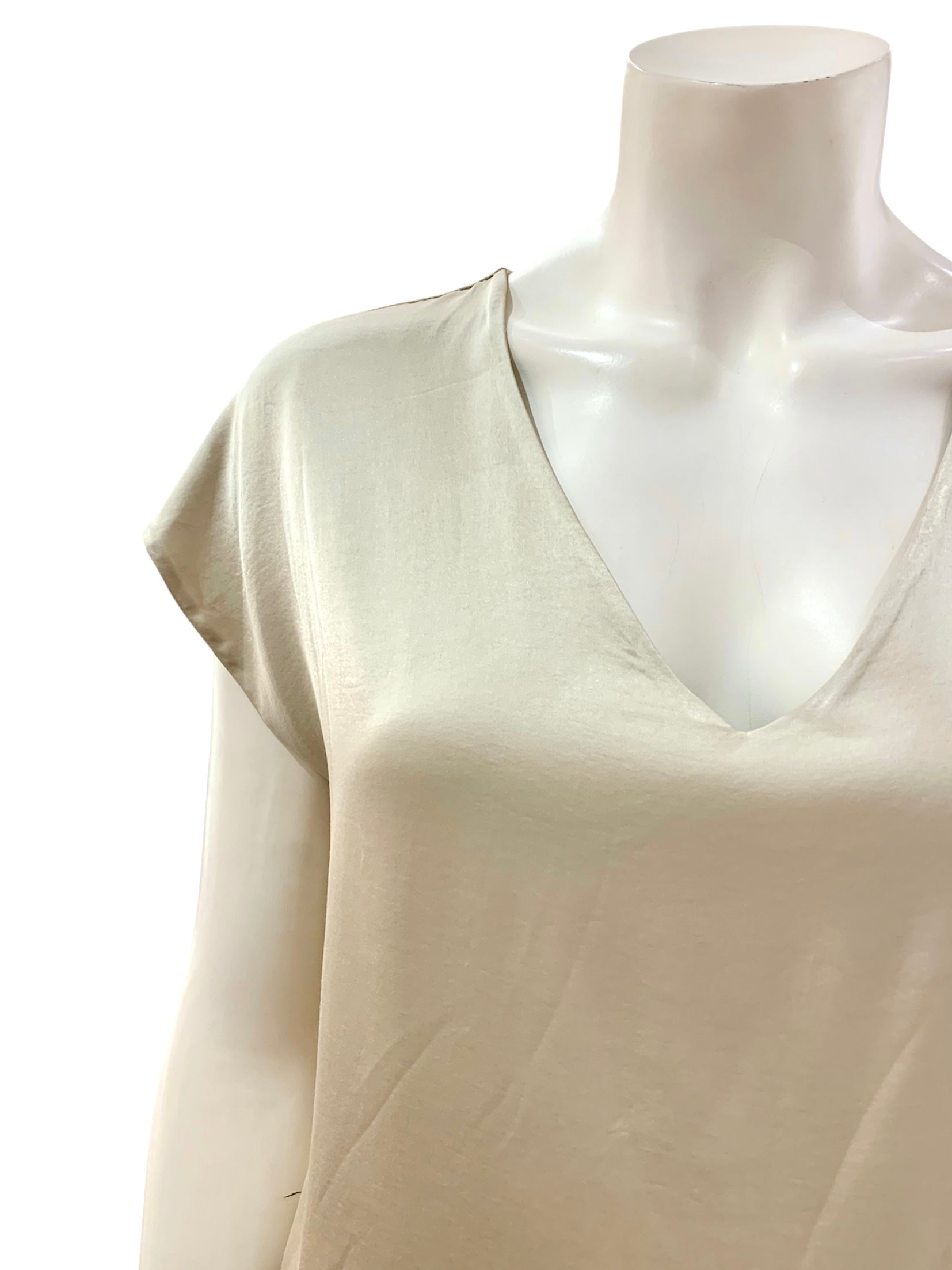 BLUSA A “V” LANA