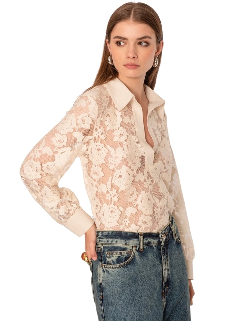BLUSA PIZZO PANNA