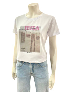 T-SHIRT IBIZA BIANCA