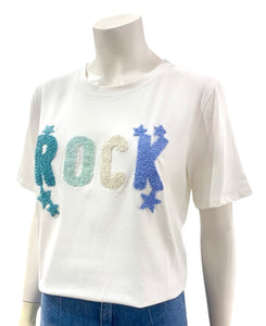 T-SHIRT ROCK BIANCA