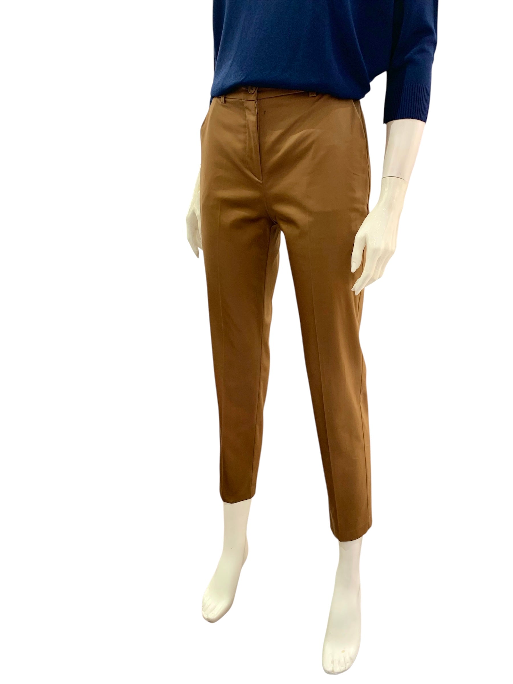 PANTALONE SEMPLICE TABACCO