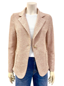 GIACCA TWEED ROSA