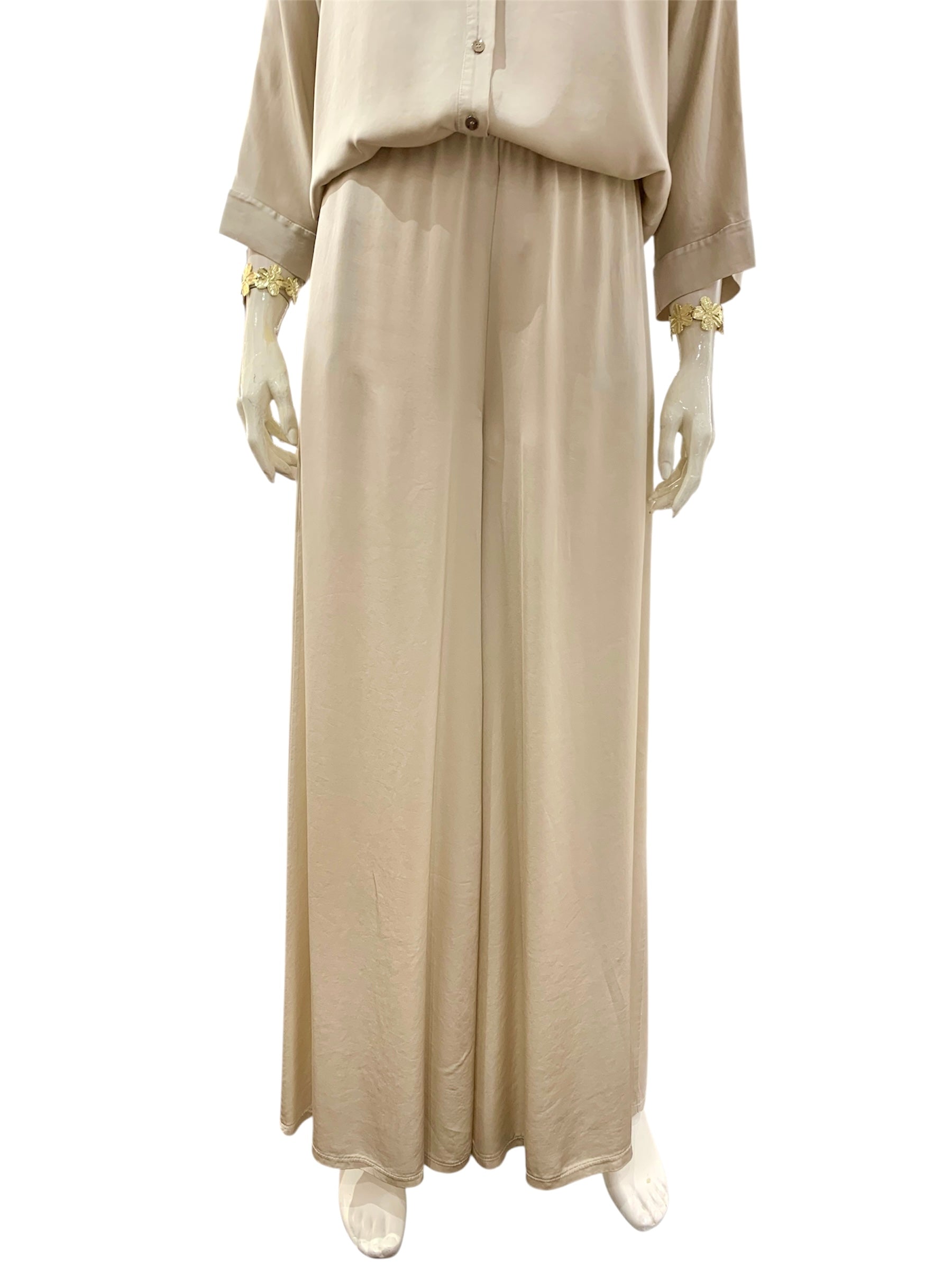 PANTALONE SATIN LANA