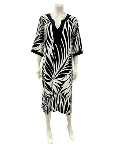 ABITO LUREX BIANCO NERO