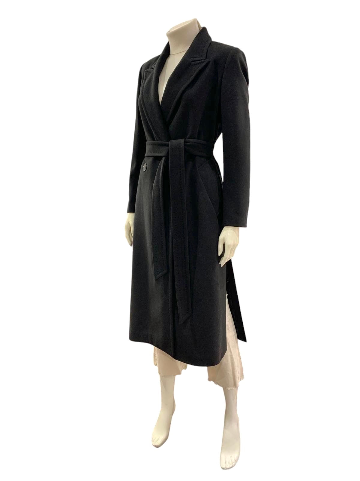 CAPPOTTO CINTURA NERO