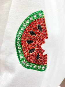 T-SHIRT ANGURIA BIANCA