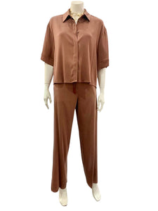 COMPLETO CAMICIA TERRA