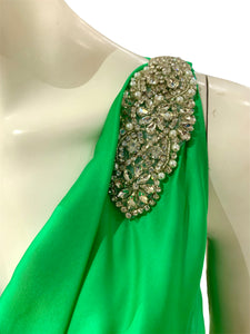 ABITO RICAMO VERDE
