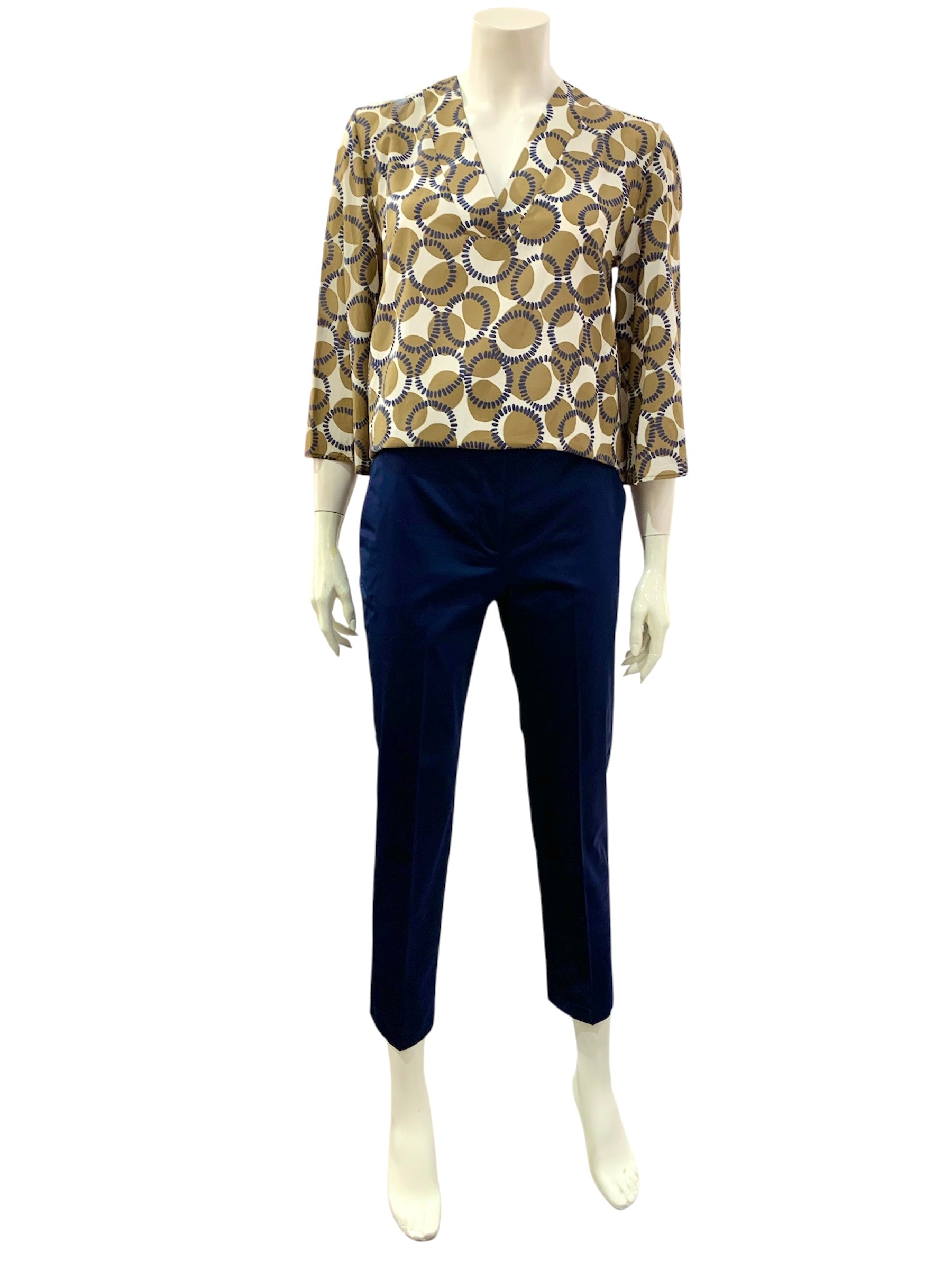 PANTALONE SEMPLICE BLU